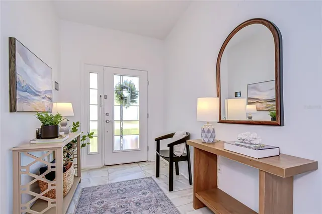 a view of bathroom with dual sinks