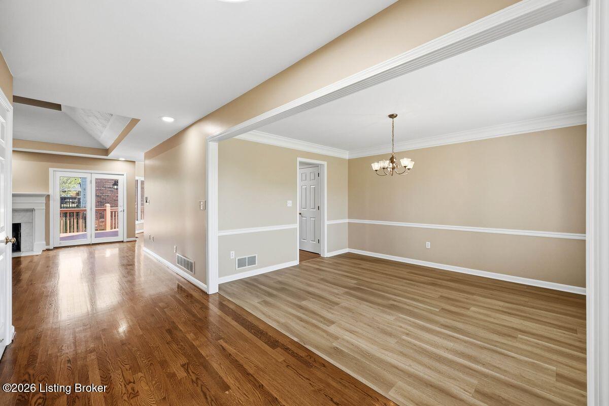 7719 Hermits Run Road Louisville, KY 40291 - Photo 5 of 54 Enlongated view from foyer into dining room and great room