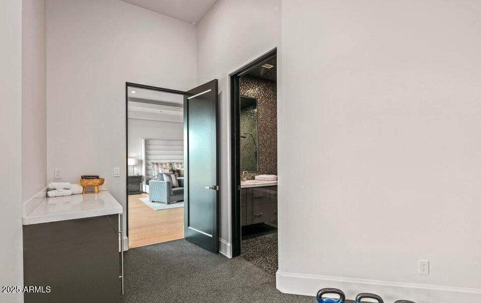 4880 East Lone Mountain Road North Cave Creek, AZ 85331 - Photo 44 of 73 a view of hallway with bathroom