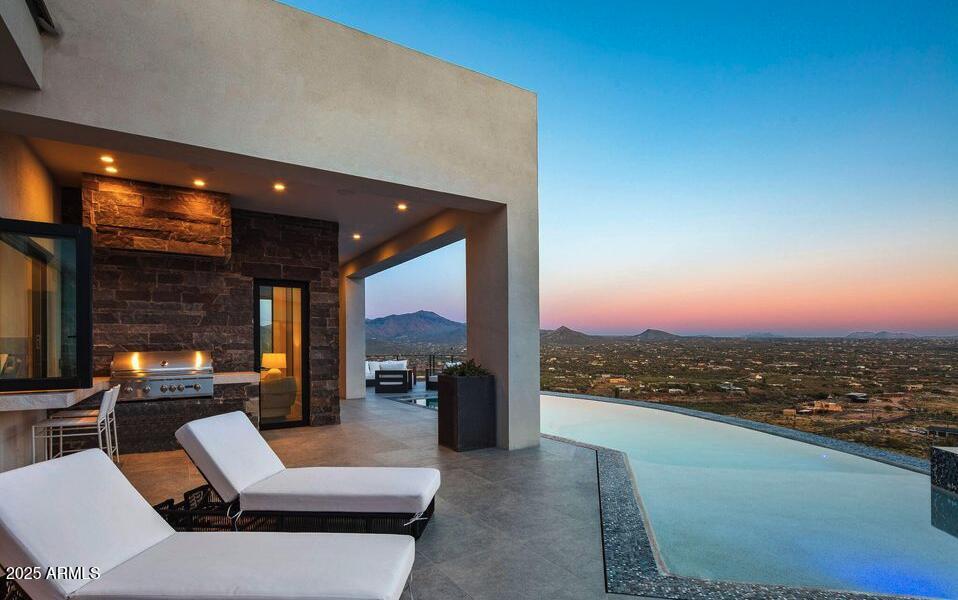 4880 East Lone Mountain Road North Cave Creek, AZ 85331 - Photo 67 of 73 Poolside View Patio