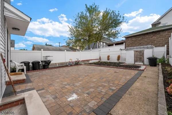 a view of a house with a patio