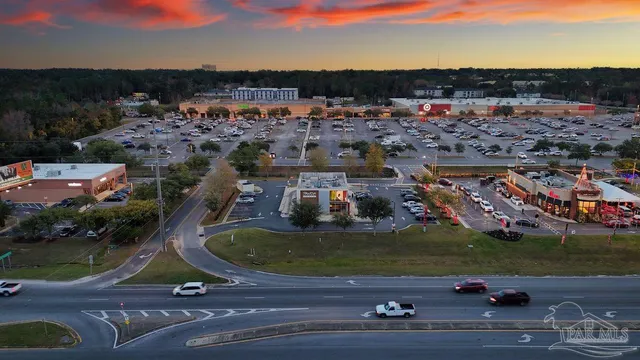 an aerial view of a city with lots of residential buildings