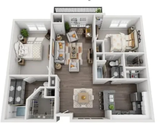 $2,021 | 215 North Avenue Northeast, Unit 2602, Atlanta, GA 30308