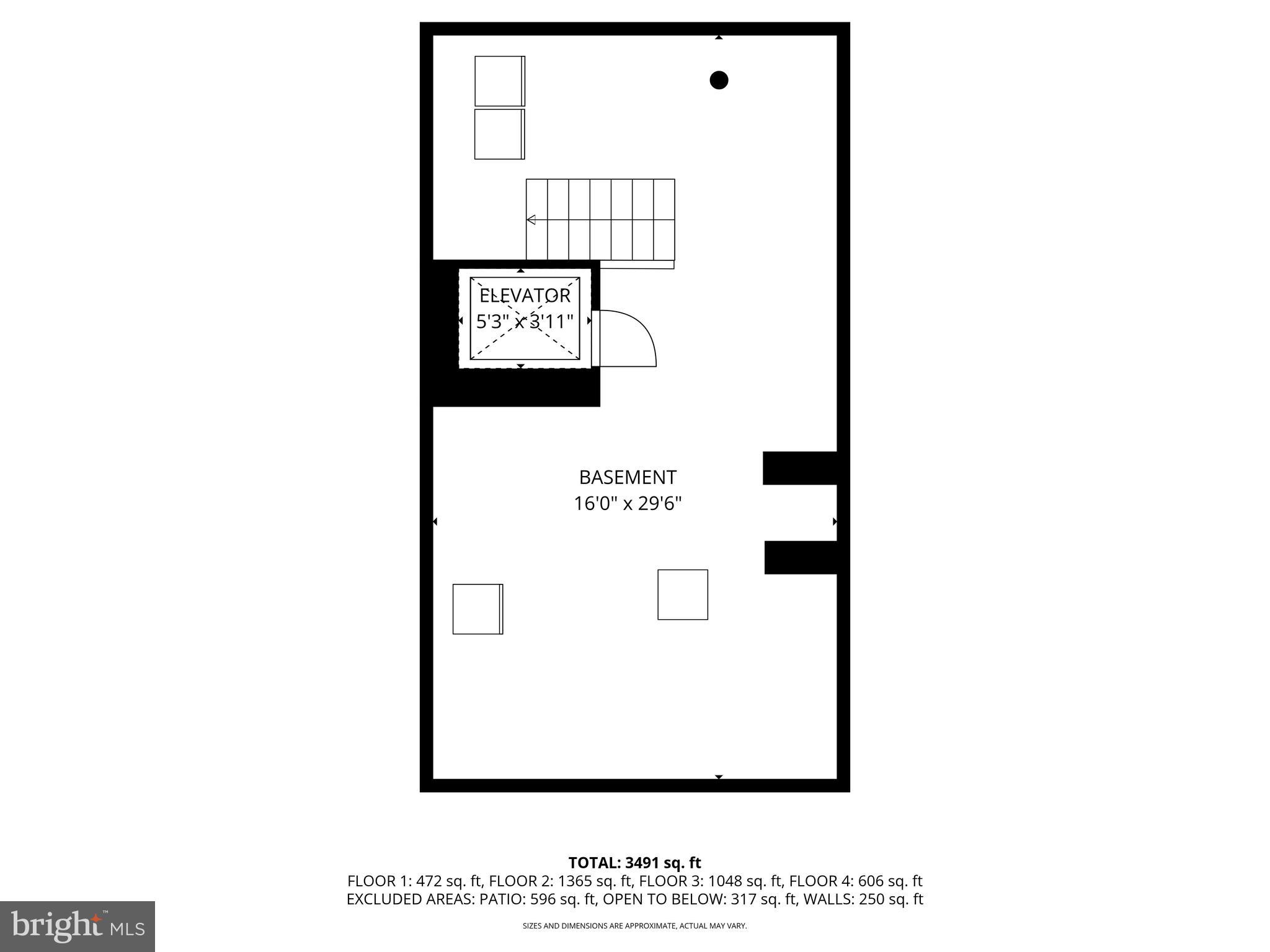 633 E Street Southeast Washington, DC 20003 - Photo 48 of 52 a picture of a bench in front of a wall