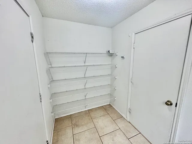 a view of a room with shelf