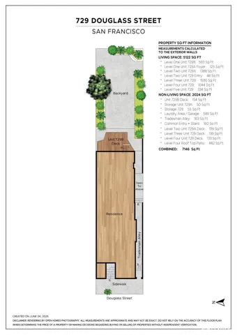 $1,799,000 | 729 Douglass Street, Unit A, San Francisco, CA 94114