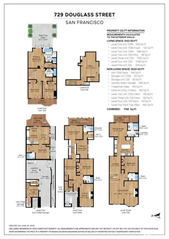 $1,799,000 | 729 Douglass Street, Unit A, San Francisco, CA 94114