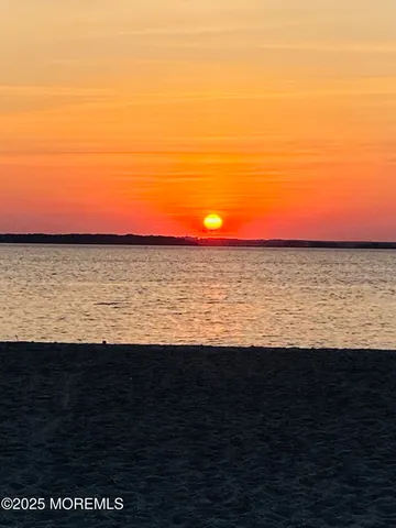a view of an ocean and beach
