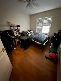 wooden floor in an empty room