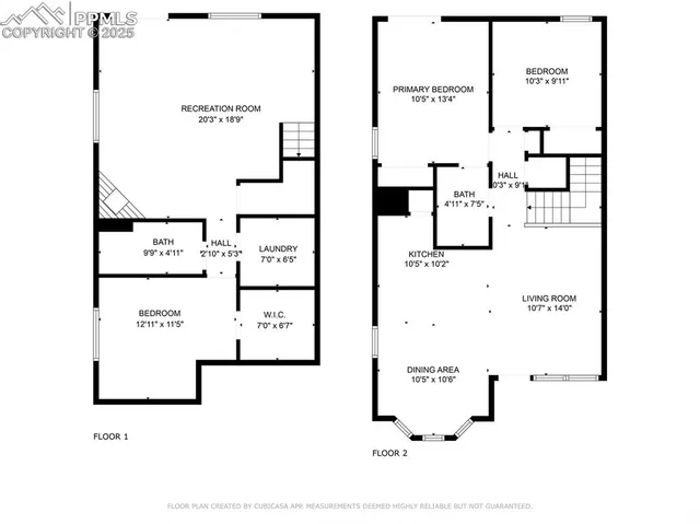 a view of a house with snow on the wall