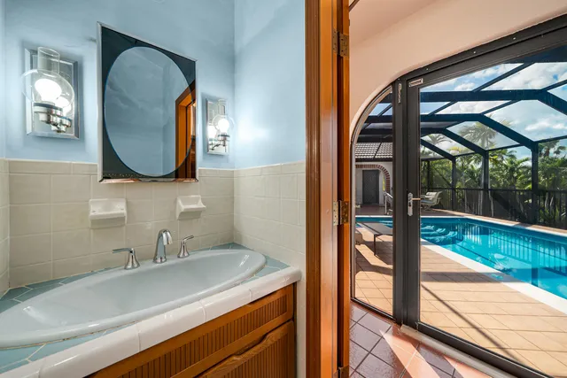 a view of a house with a patio