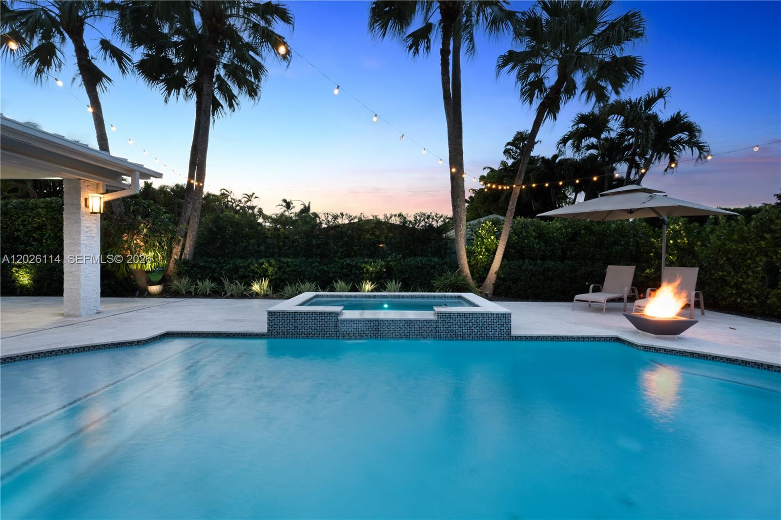 9641 Southwest 66th Street Miami, FL 33173 - Photo 43 of 57 a view of a backyard with swimming pool