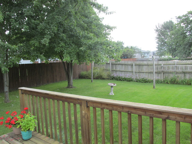 708 South Cooper Road New Lenox, IL 60451 - Photo 21 of 24 a view of a backyard with a garden