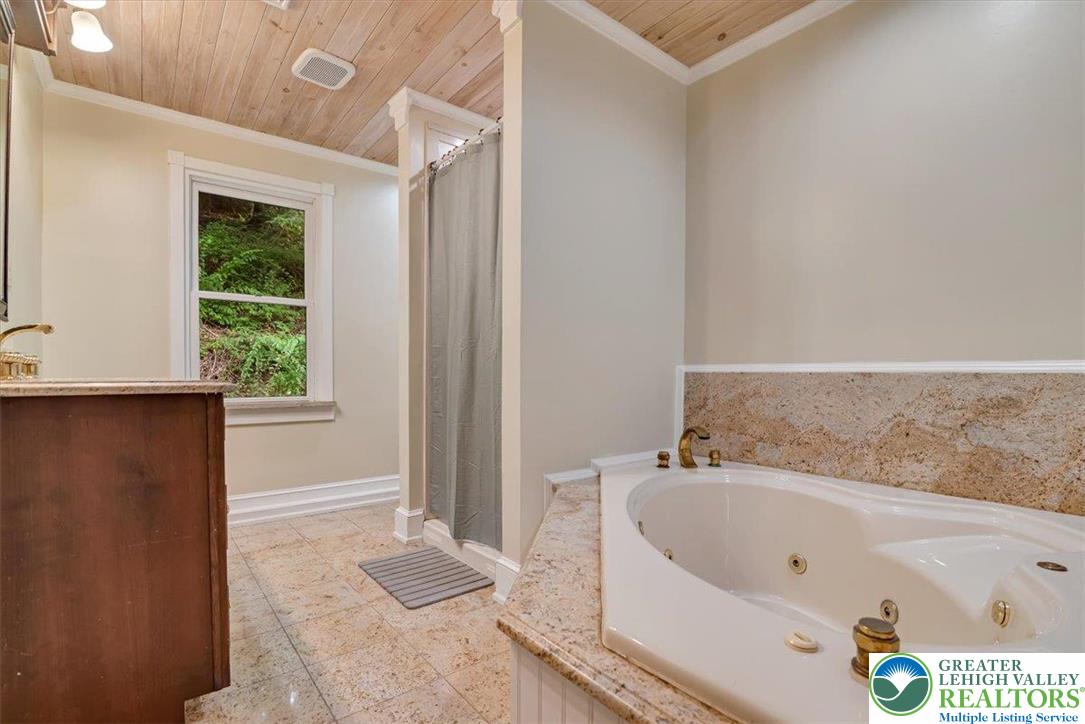 3585 Fairyland Road Lehighton, PA 18235 - Photo 30 of 67 a bathroom with a bathtub and shower