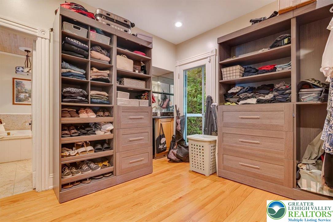 3585 Fairyland Road Lehighton, PA 18235 - Photo 38 of 67 a view of walk in closet with clothes and shoes