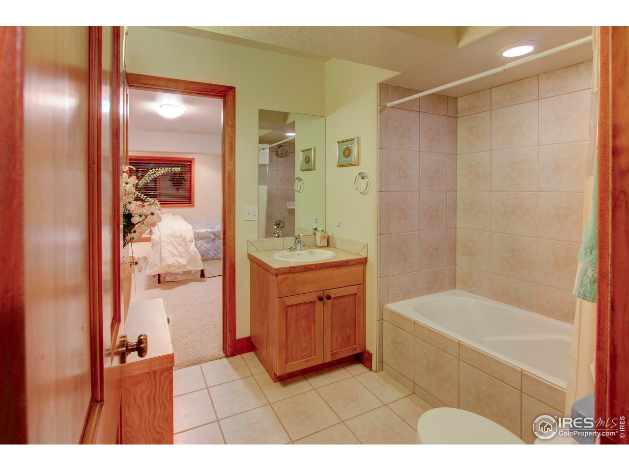 7848 Eagle Ranch Road Fort Collins, CO 80528 - Photo 34 of 46 a bathroom with a bathtub a sink and a mirror