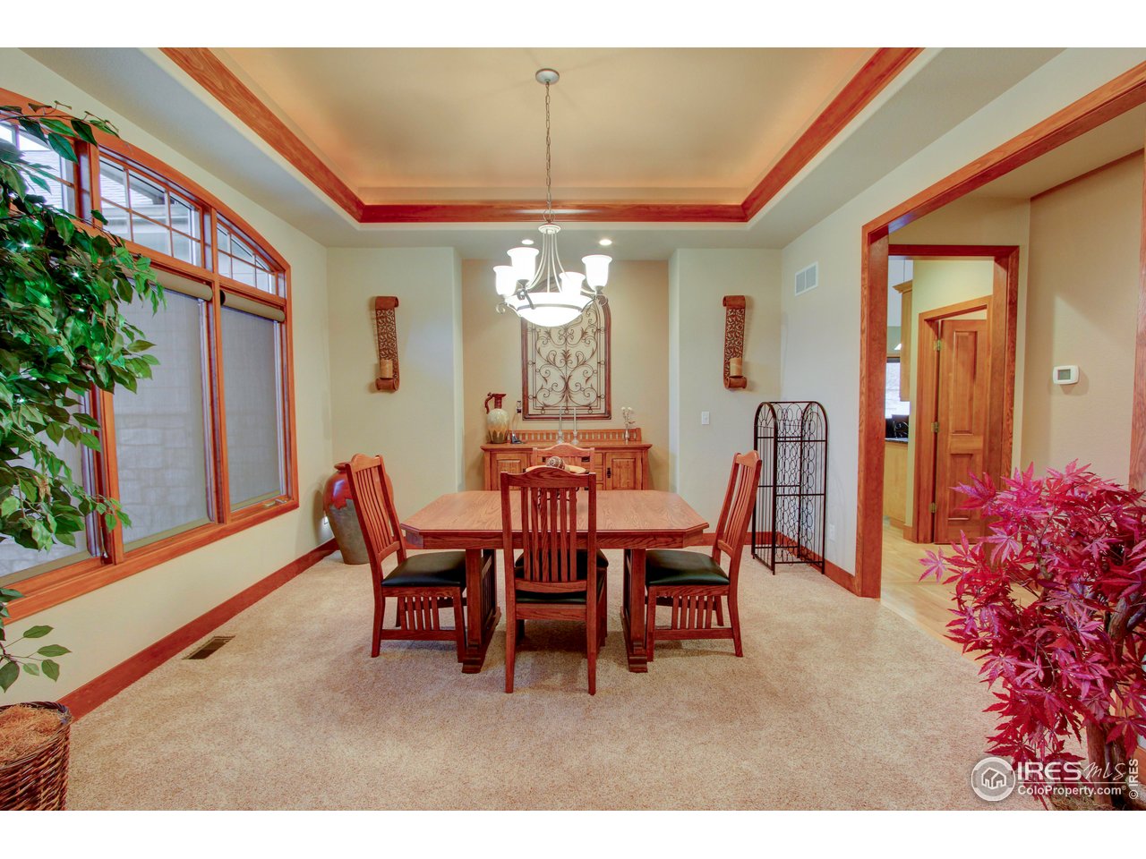 7848 Eagle Ranch Road Fort Collins, CO 80528 - Photo 6 of 46 a dining room with furniture and window