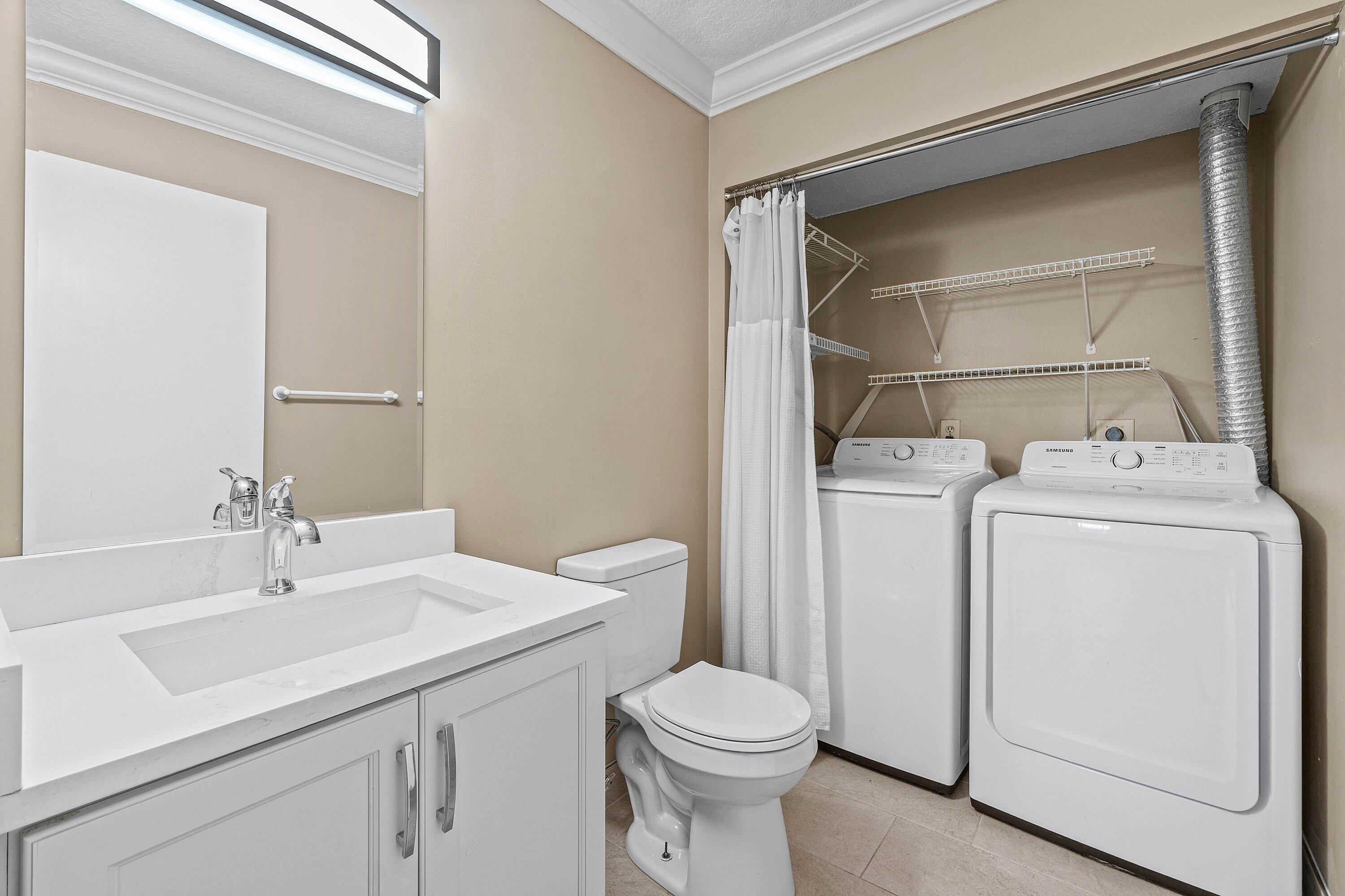 7754 Courtyard Run West Boca Raton, FL 33433 - Photo 15 of 26 Powder Room / Laundry Room