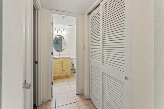 a view of a swimming pool with a yard