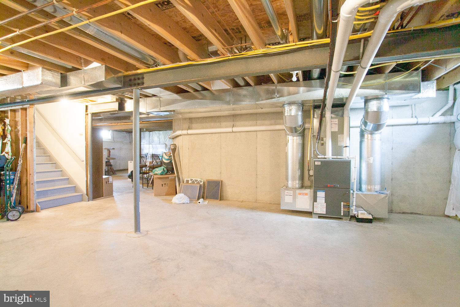 23 Mill Ridge Drive Aston, PA 19014 - Photo 29 of 35 Full basement and gas furnace