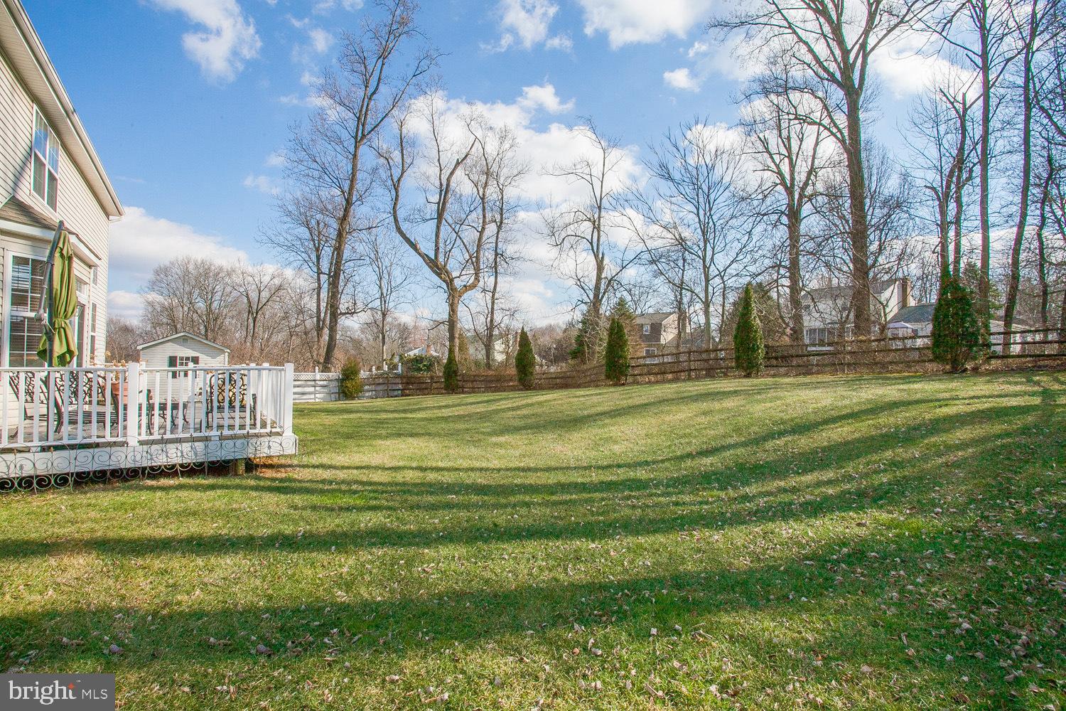 23 Mill Ridge Drive Aston, PA 19014 - Photo 32 of 35 back yard looking southeast