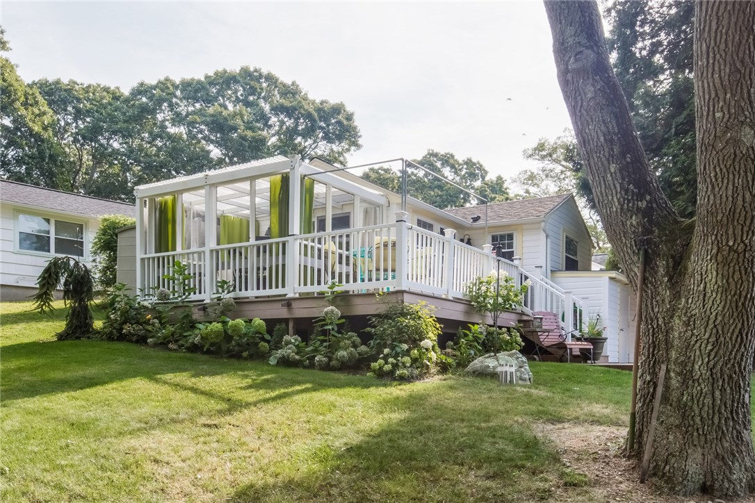 88 Old Post Road, Unit 4 Westerly, RI 02891 - Photo 19 of 21 Rear of Property / Sunroom