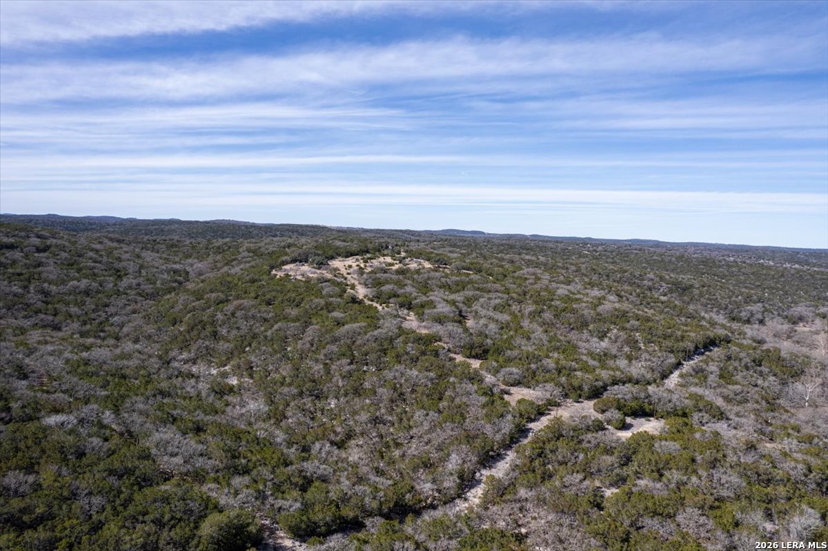 2633 Jackson Creek Road Medina, TX 78055 - Photo 24 of 27 an aerial view of houses covered in trees