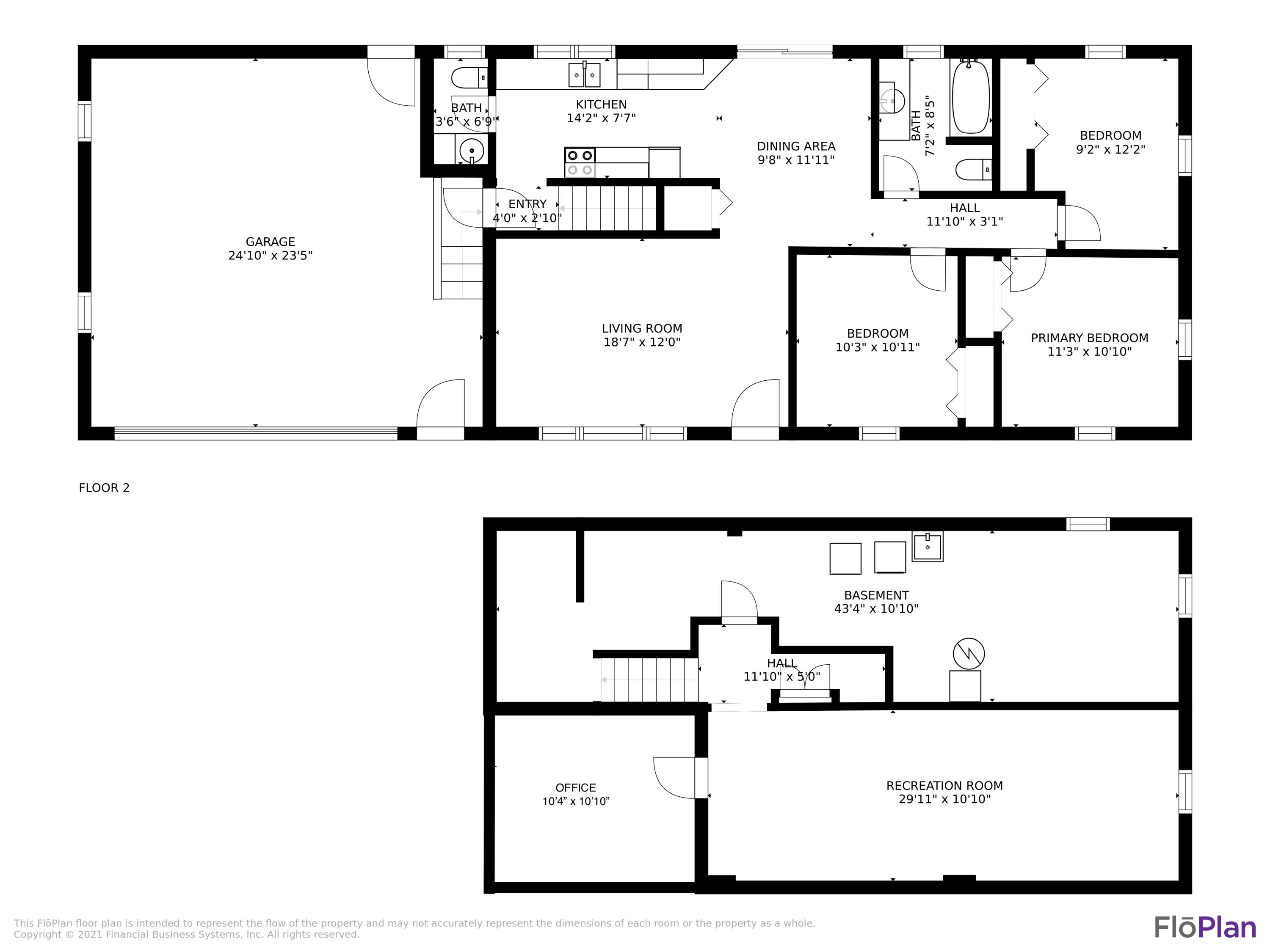 1290 Poulson Road Muskegon, MI 49445 - Photo 31 of 32 Floor Plan