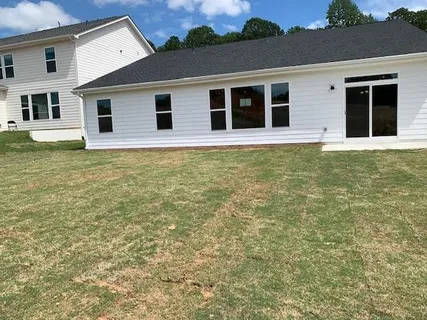 a house with a yard