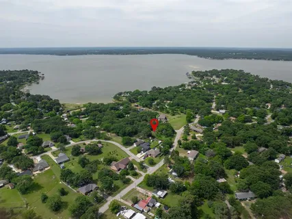a view of a lake with a lake