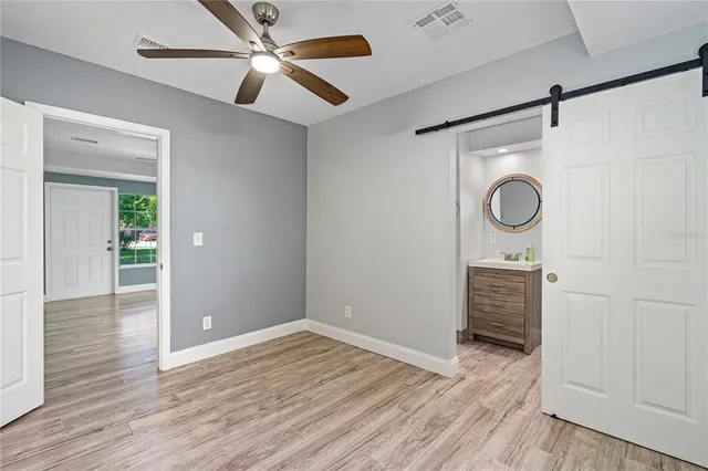wooden floor in an empty room
