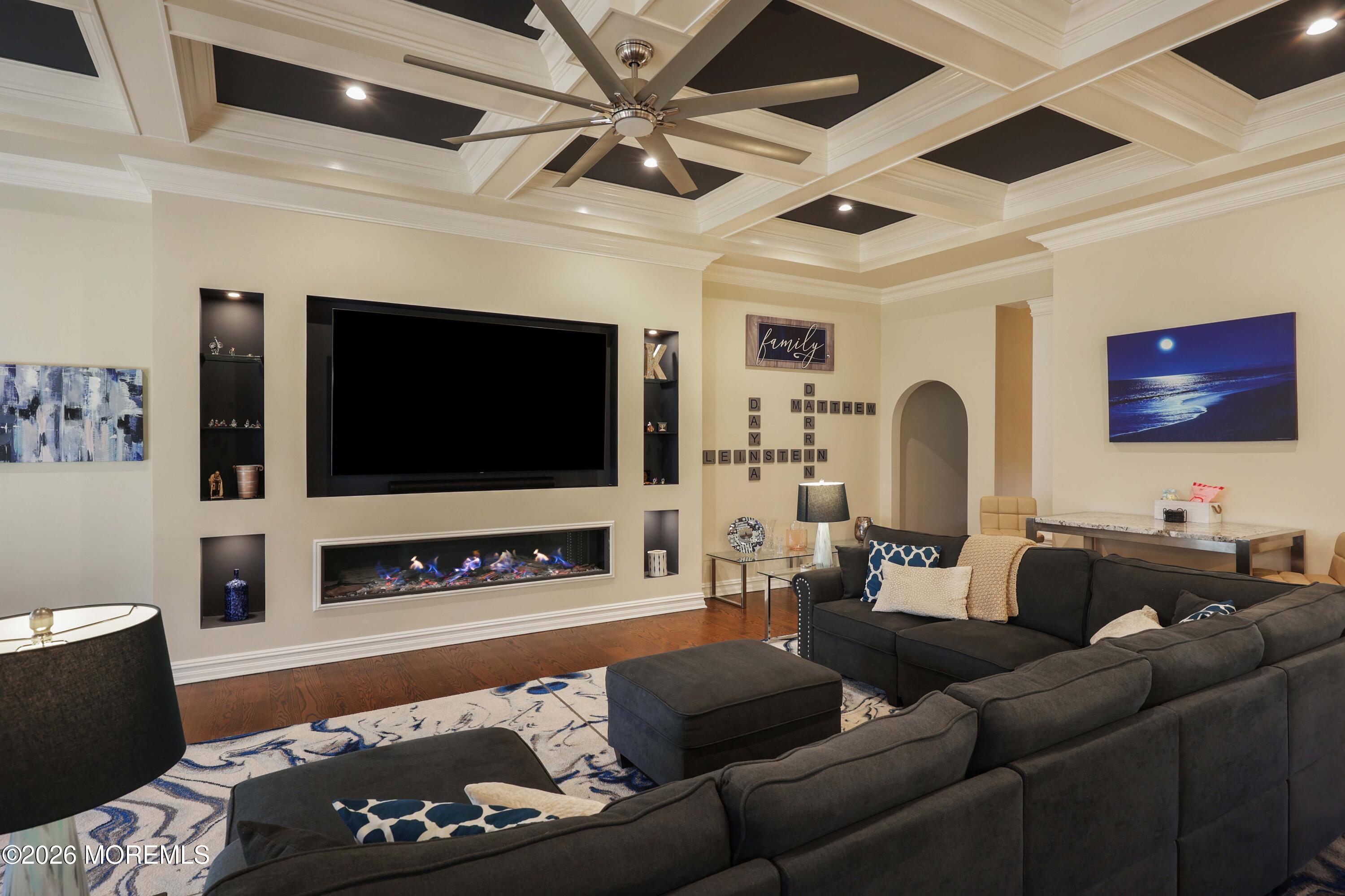 786 Holly Berry Lane Brick, NJ 08724 - Photo 15 of 52 a living room with furniture and a flat screen tv