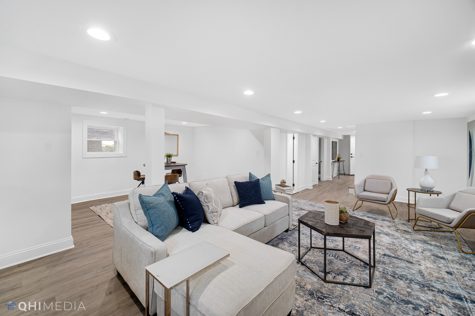 5459 West Grace Street Chicago, IL 60641 - Photo 21 of 24 a living room with furniture and wooden floor