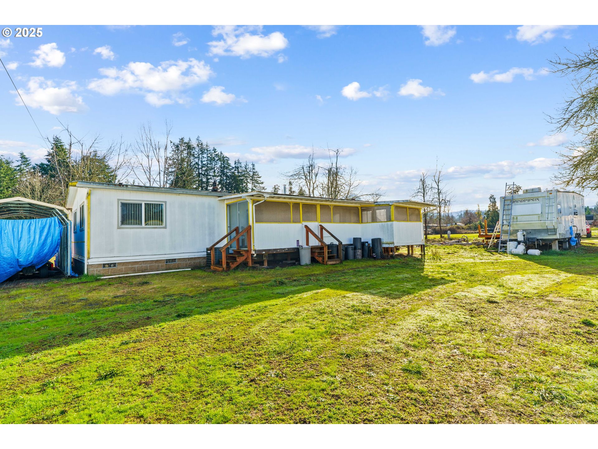 82966 Minnick Road Dexter, OR 97431 - Photo 28 of 29 a view of a house with a backyard
