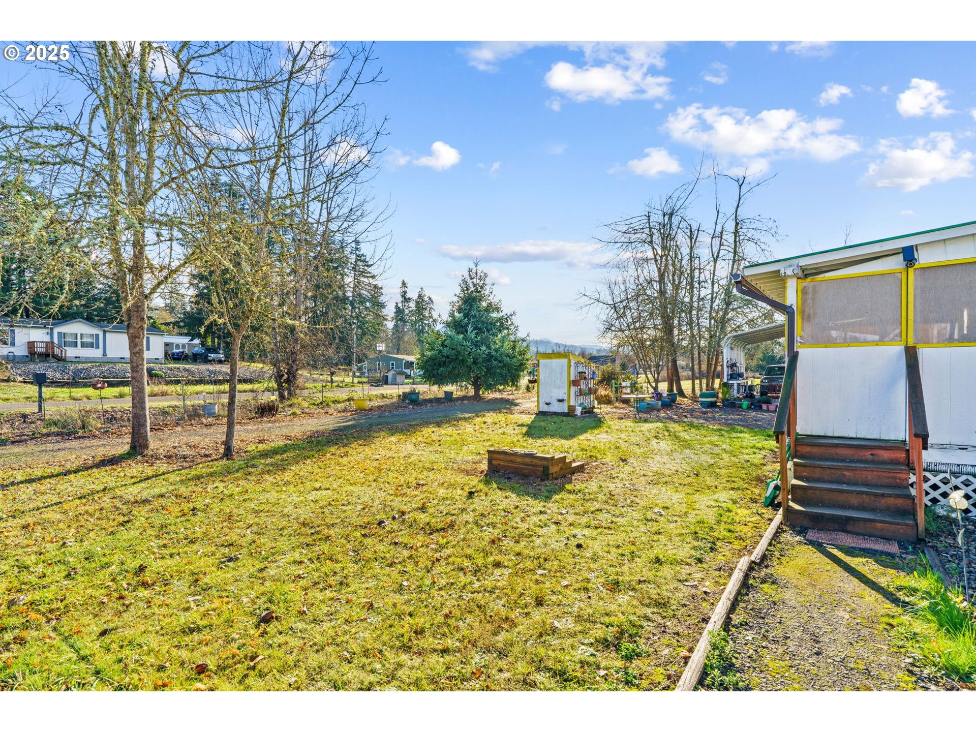 82966 Minnick Road Dexter, OR 97431 - Photo 5 of 29 a view of swimming pool with outdoor seating and plants
