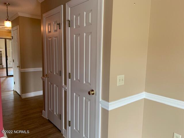 1861 Quail Ridge Road, Unit A Greenville, NC 27858 - Photo 9 of 33 Coat closet & storage closet in the front hallway