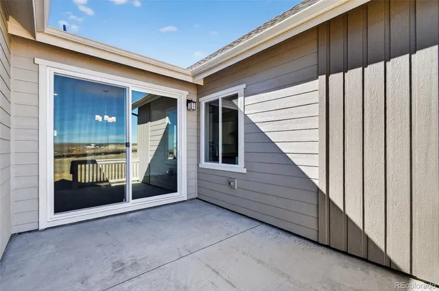 a view of front door of a house