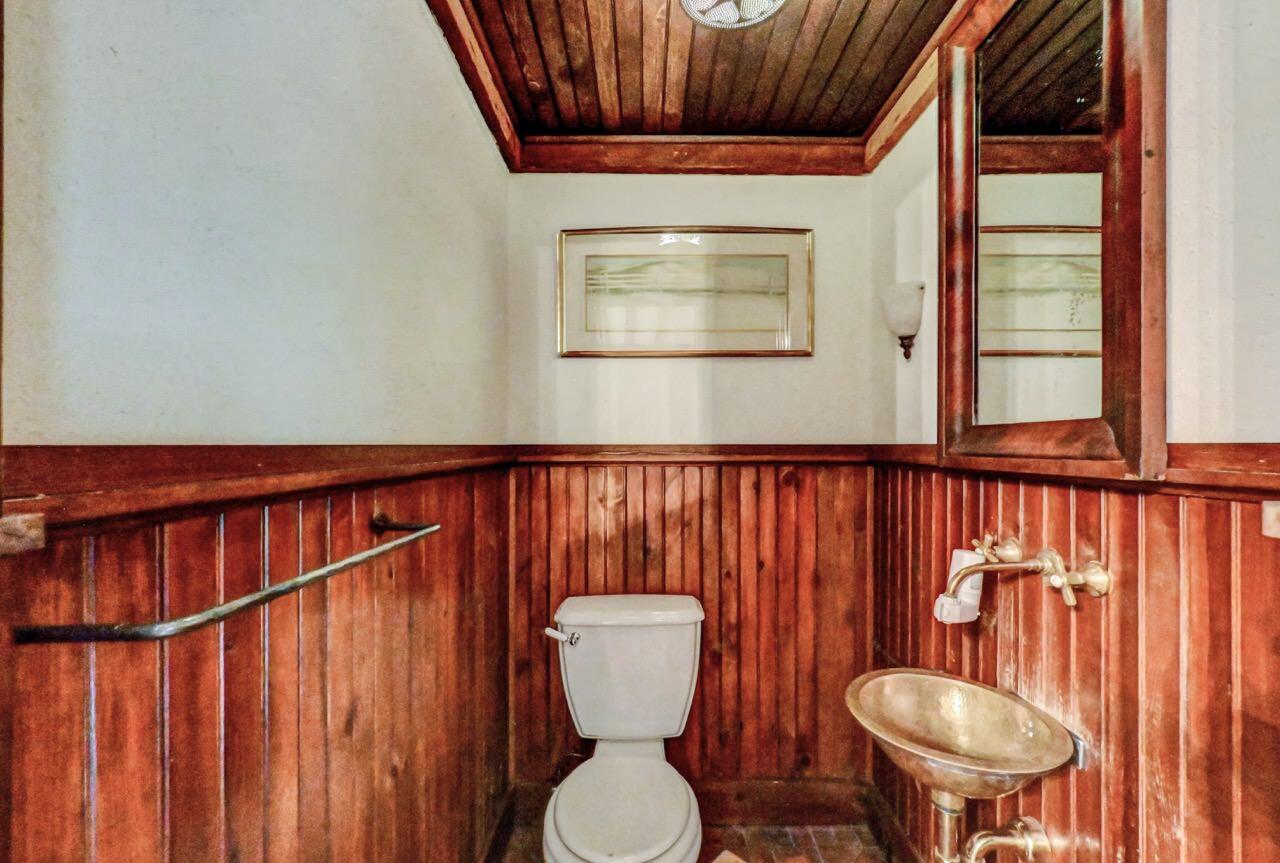 2285 Bear Town Road Canadensis, PA 18325 - Photo 29 of 58 a bathroom with a sink and a mirror