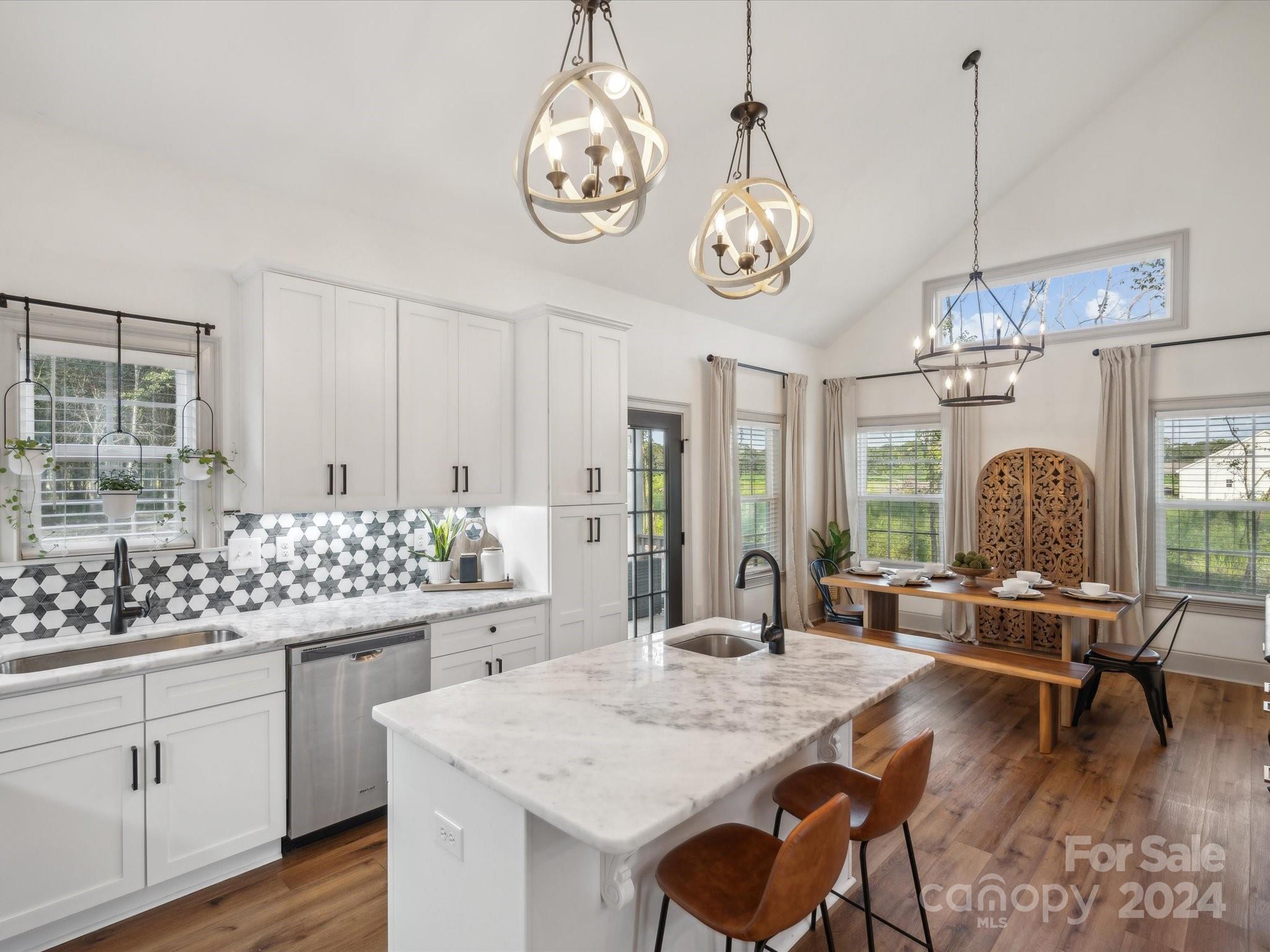 246 East Rambo Road Rock Hill, SC 29730 - Photo 13 of 48 a kitchen with a table and chairs in it