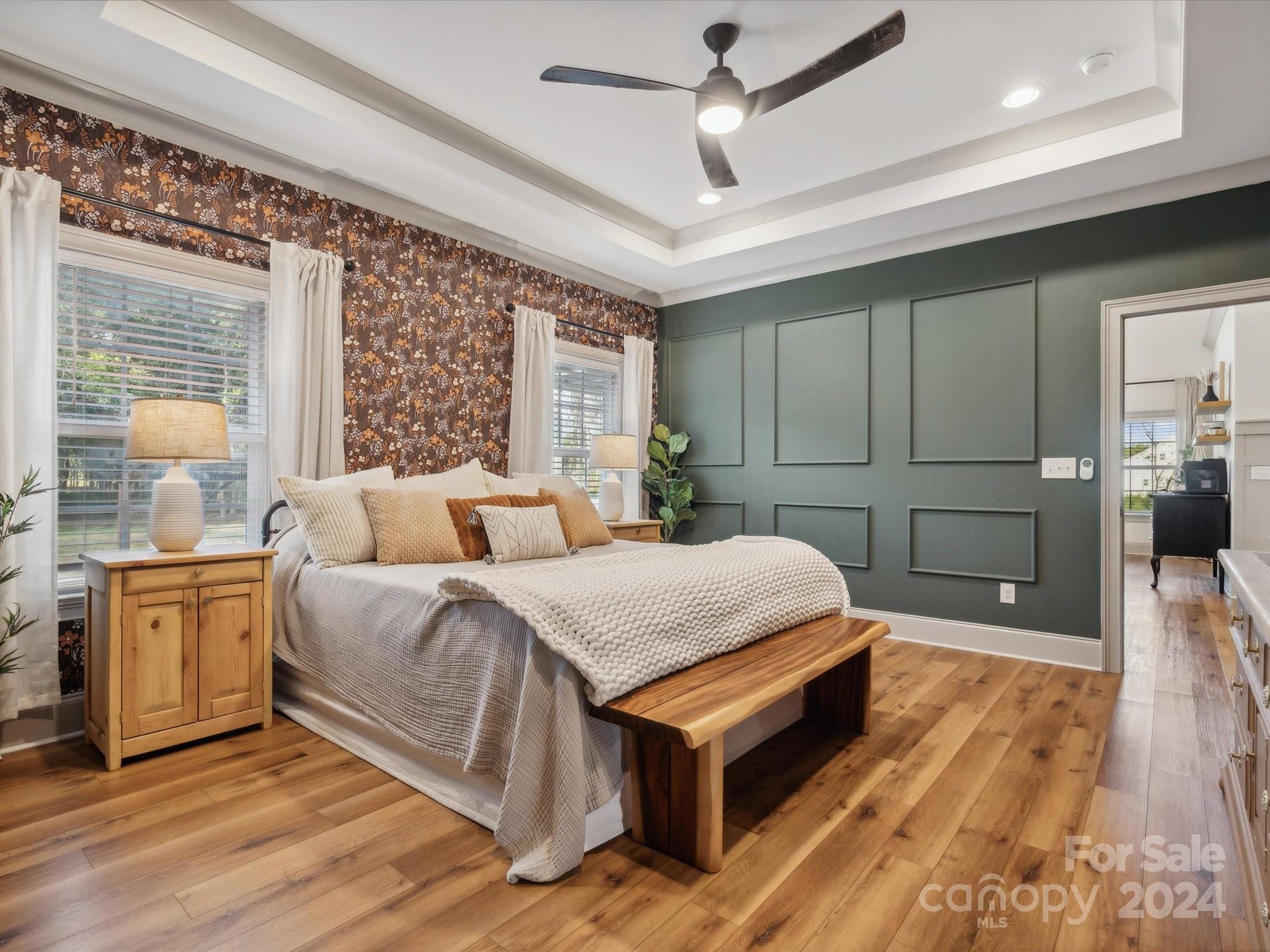 246 East Rambo Road Rock Hill, SC 29730 - Photo 20 of 48 a spacious bedroom with a bed and a dresser