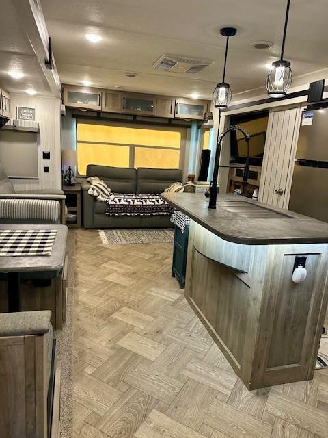 227 Peaceful Loop Chatsworth, GA 30705 - Photo 5 of 16 a kitchen with sink and view of living room