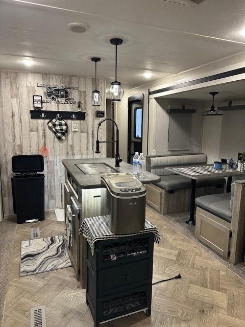 227 Peaceful Loop Chatsworth, GA 30705 - Photo 8 of 16 a kitchen with a stove and a refrigerator