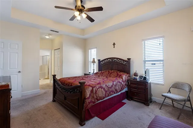 a view of a backyard with a patio