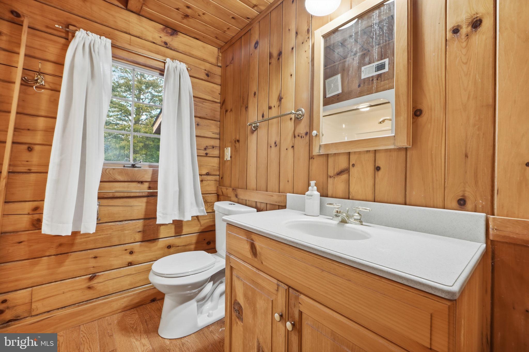 21142 Westerly Road Poolesville, MD 20837 - Photo 19 of 76 a bathroom with a sink a toilet and a window