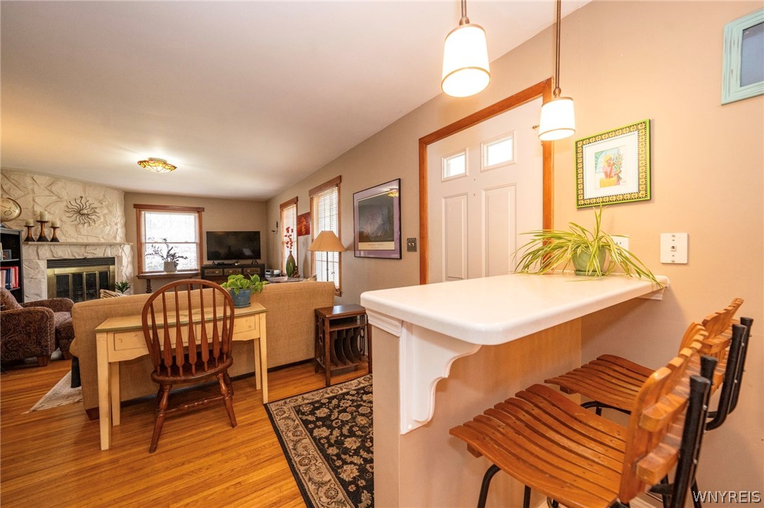 3373 Old Lakeview Road Hamburg, NY 14075 - Photo 3 of 40 breakfast bar, from kitchen to living room views