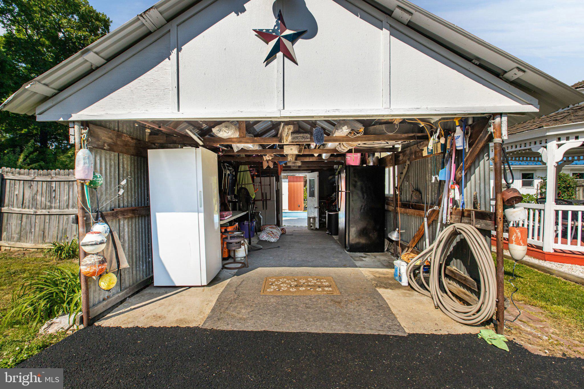 310 Dogtown Road Townsend, DE 19734 - Photo 30 of 43 Spacious garage with rustic charm.
