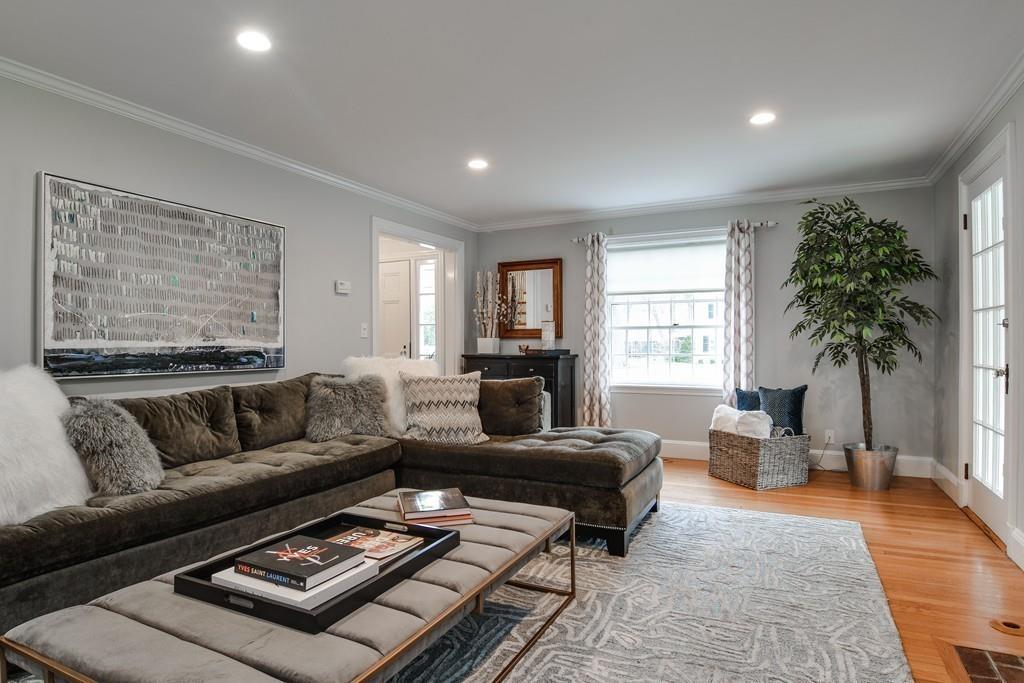 8 Fiske Road Wellesley, MA 02481 - Photo 7 of 21 a living room with furniture and a large window