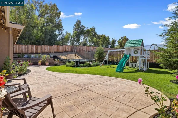 a view of a house with a patio