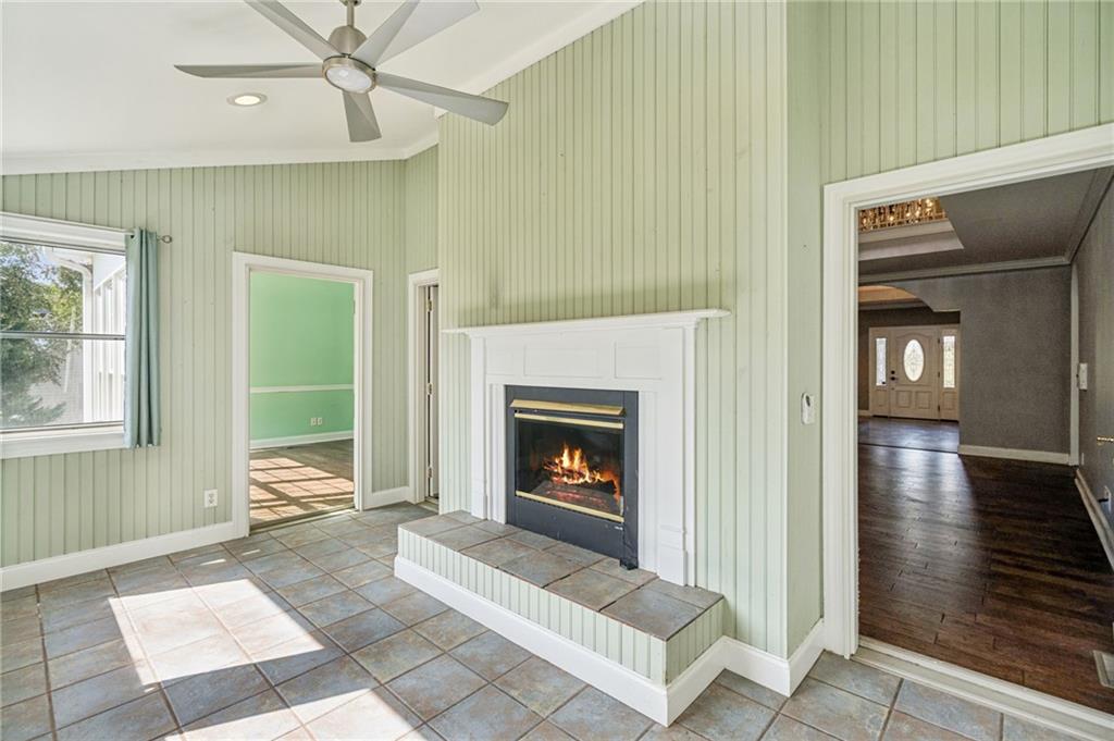 181 Granny Smith Circle Clarkesville, GA 30523 - Photo 27 of 79 a living room with furniture and a fireplace