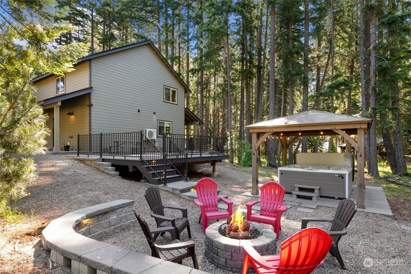 230 Easy Street Ronald, WA 98940 - Photo 6 of 40 a view of outdoor space yard and patio